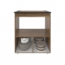 Balc&atilde;o Arm&aacute;rio para Fog&atilde;o Cooktop 5 Bocas e Forno El&eacute;trico Cozinha Evelyn Mob&iacute;lia Decor Savana Preto