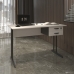 Mesa para Escritório Home Office Estudo ou Trabalho Branca 120 cm Modelo Mayara Mobília Decor