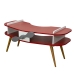 Mesa Avi&atilde;o Vermelho com Cadeira e H&eacute;lice e P&eacute;s Palito Design Criativo Mesa Desenho Quarto Menina Menino Infantil Decor