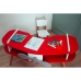Mesa Avi&atilde;o Vermelho com Cadeira e H&eacute;lice e P&eacute;s Palito Design Criativo Mesa Desenho Quarto Menina Menino Infantil Decor