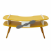 Mesa Avi&atilde;o Amarelo com Cadeira e H&eacute;lice e P&eacute;s Palito Design Criativo Mesa Desenho Quarto Menina Menino Infantil Decor