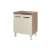 Balc&atilde;o Multiuso Arm&aacute;rio Para Cozinha Microondas Forno Jane Mob&iacute;lia Decor Savana Off White