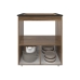 Balc&atilde;o Arm&aacute;rio para Fog&atilde;o Cooktop 5 Bocas e Forno El&eacute;trico Cozinha Evelyn Mob&iacute;lia Decor Savana Off White