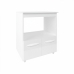 Balcão Armário Gabinete para Microondas e Forno Elétrico Cozinha Amanda Mobília Decor Branco